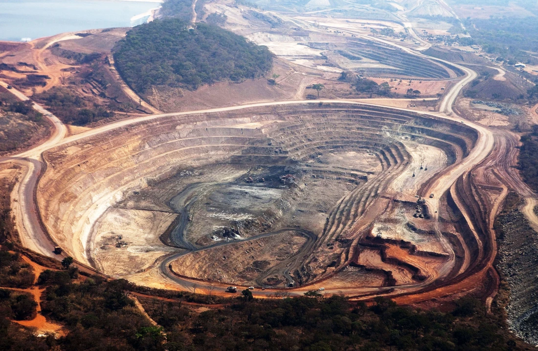 A Cobalt mine in the Democratic Republic of Congo